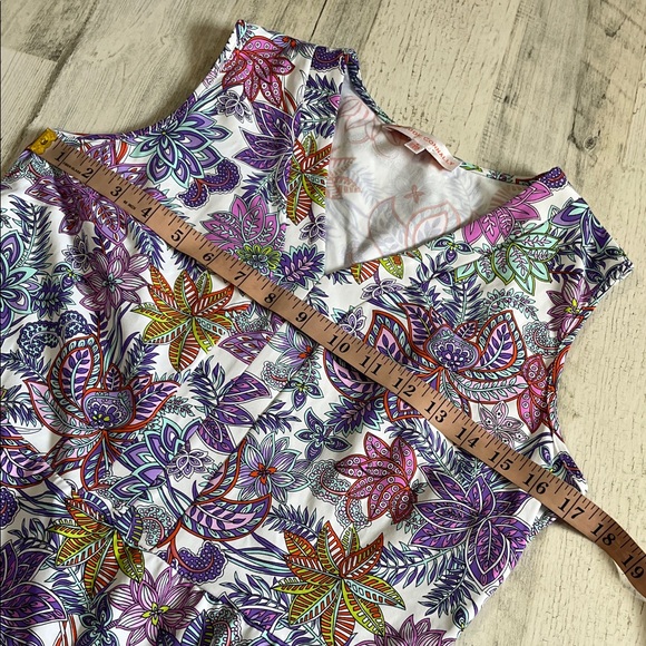 Jude Connally Multicolor Floral Dress Size Small - Picture 6 of 9